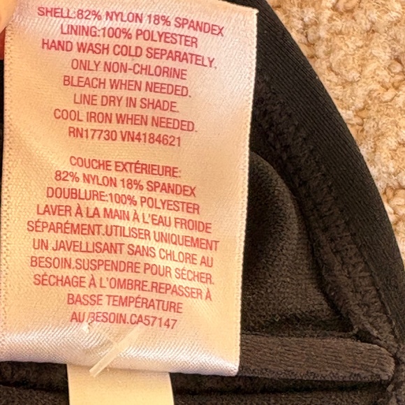 Bandeau Bikini Top Metallic Hardware black XS - Picture 6 of 6